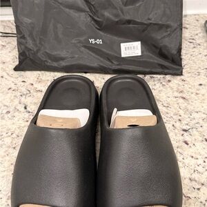 Yeezy Black Men's Slip-On Sandals